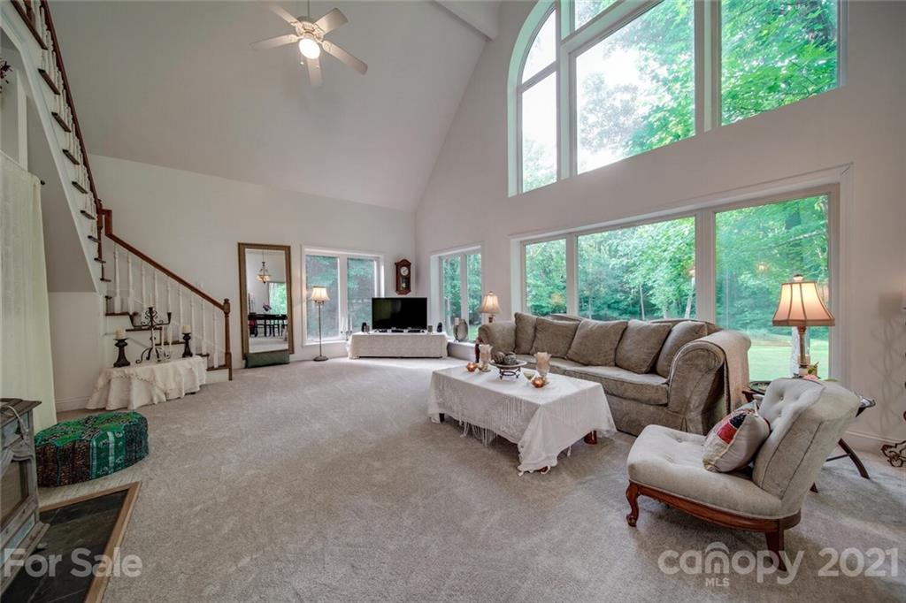 7610 Ruby Linder Road Waxhaw, NC 28173 - Photo 14 of 48 a living room with furniture and a large window