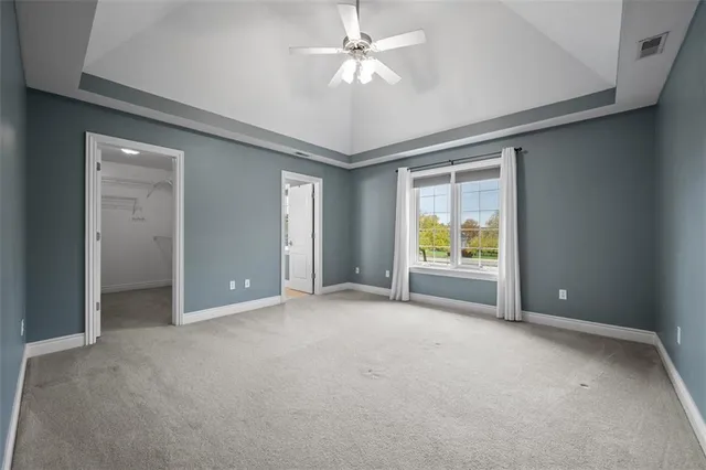 a view of an empty room with window