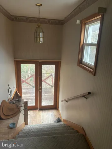 a view of a entryway door