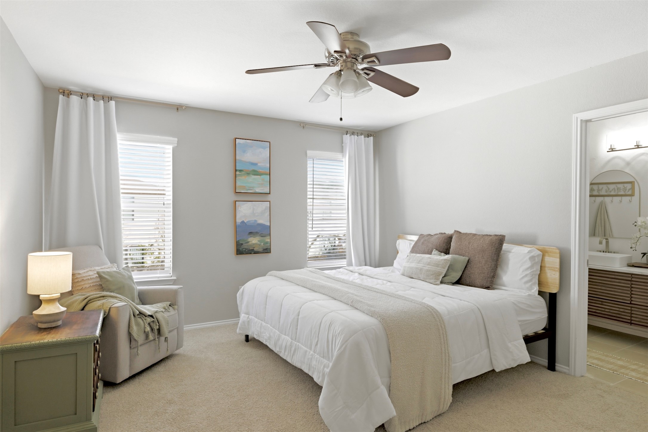 75 Jan Lane Georgetown, TX 78626 - Photo 18 of 32 Large Primary Bedroom