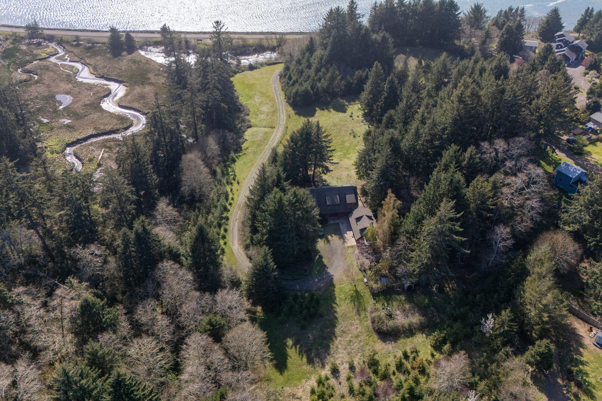 2705 Netarts Bay Road Tillamook, OR 97141 - Photo 5 of 61 Drone View