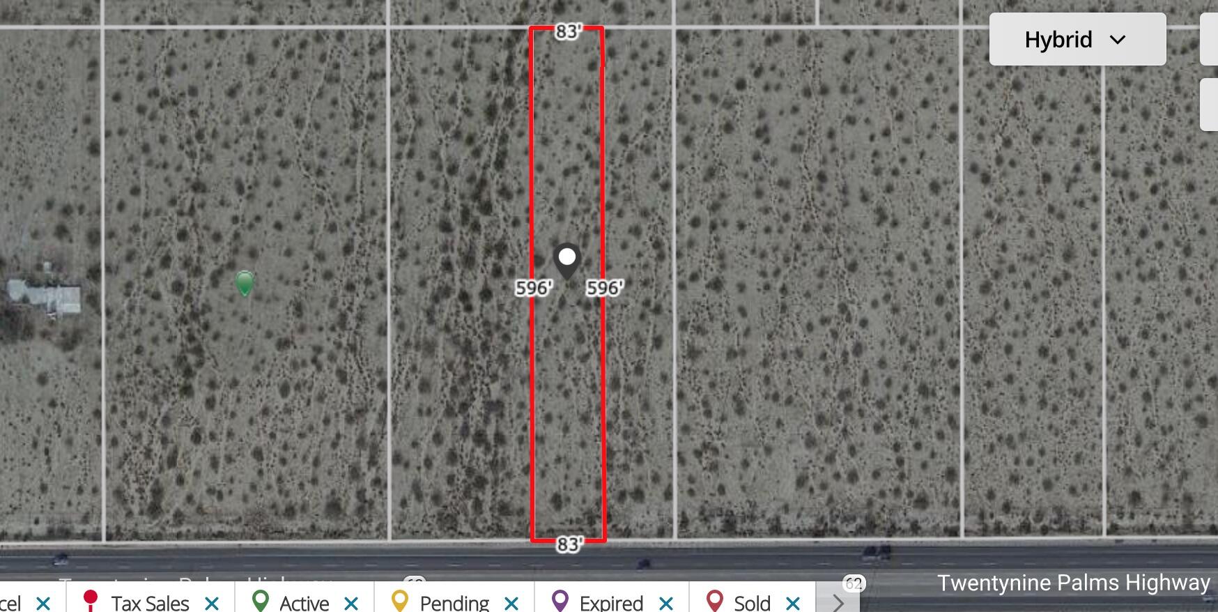 1.25 Acres Highway Joshua Tree, CA 92252 - Photo 2 of 2 a view of a wooden door