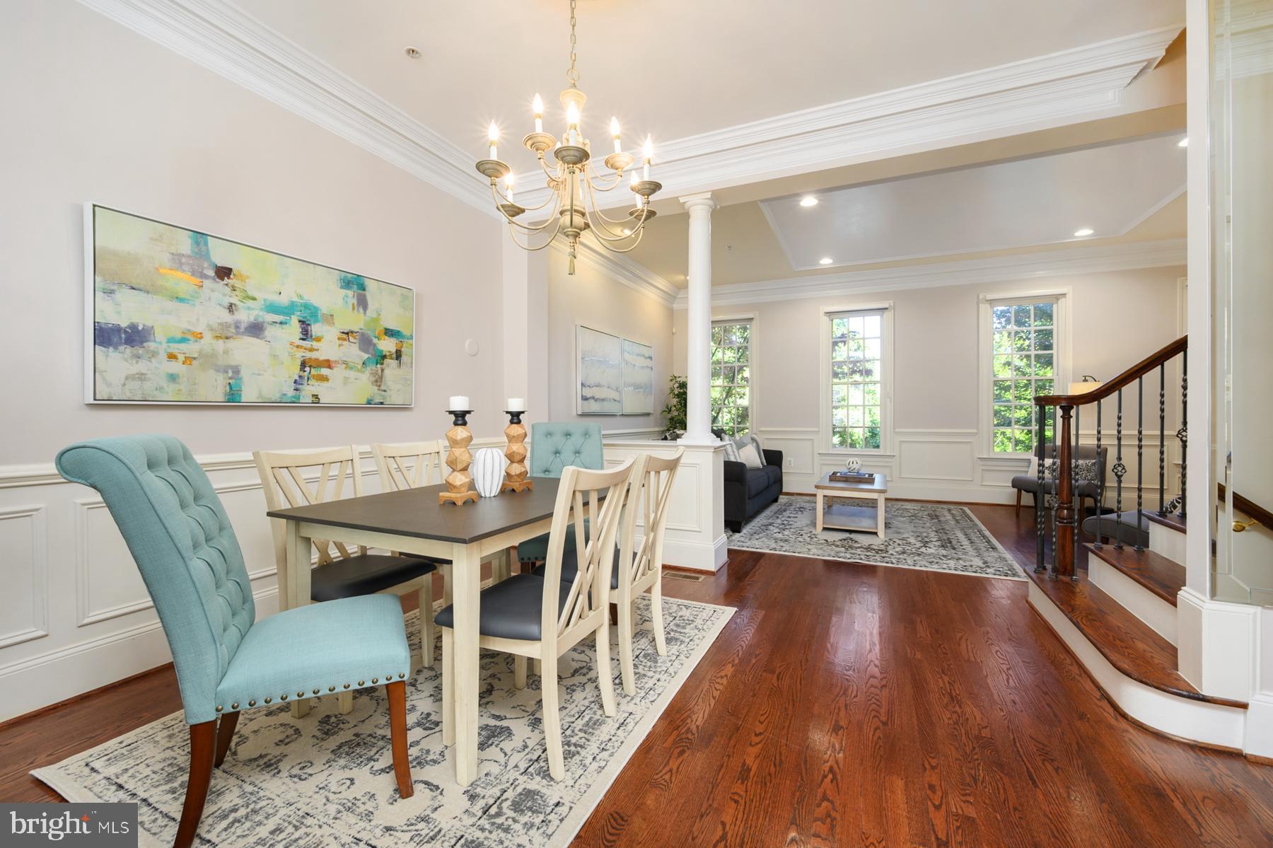 1734 Carpenter Road Alexandria, VA 22314 - Photo 8 of 48 Upper level 1, dining room,
