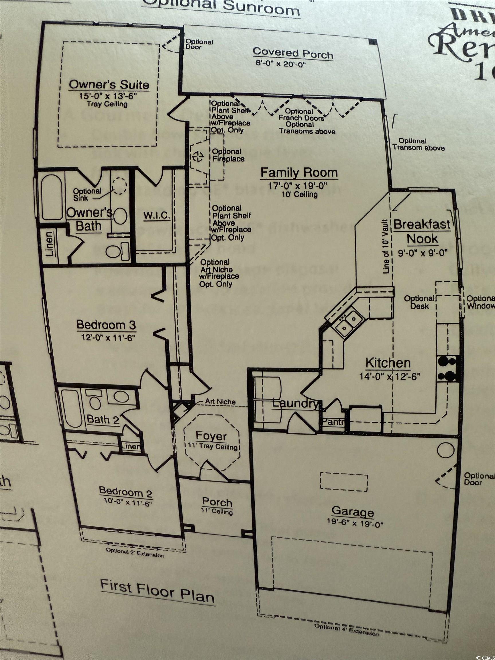 202 Fox Den Drive Murrells Inlet, SC 29576 - Photo 35 of 35 View of floor plan / room layout