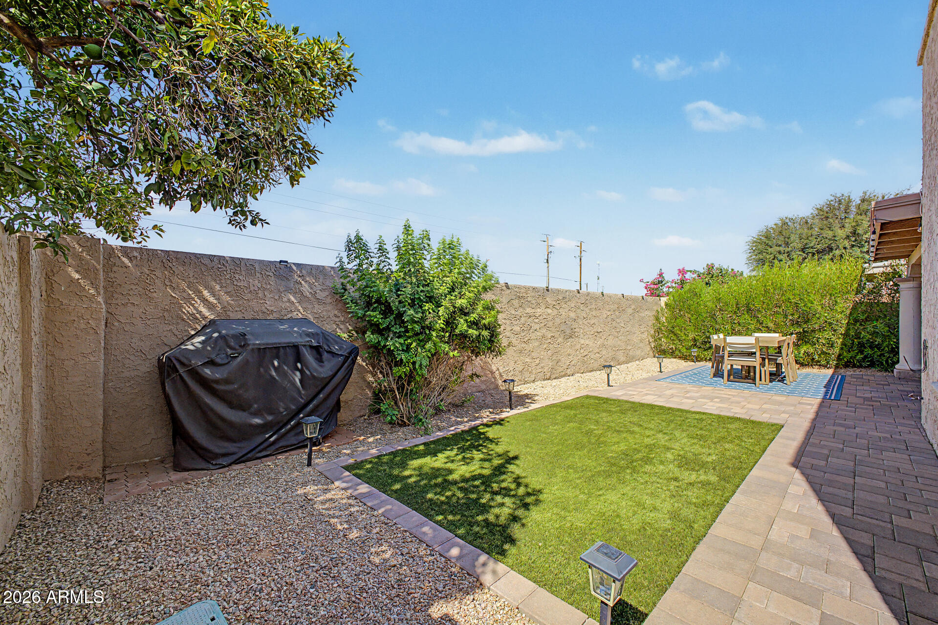 7972 East Cactus Wren Road Scottsdale, AZ 85250 - Photo 23 of 45 Backyard w/turf