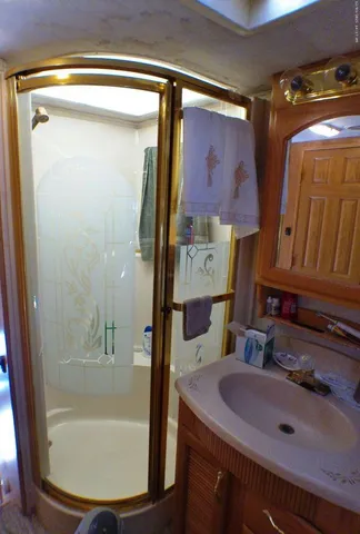 a close view of utility room