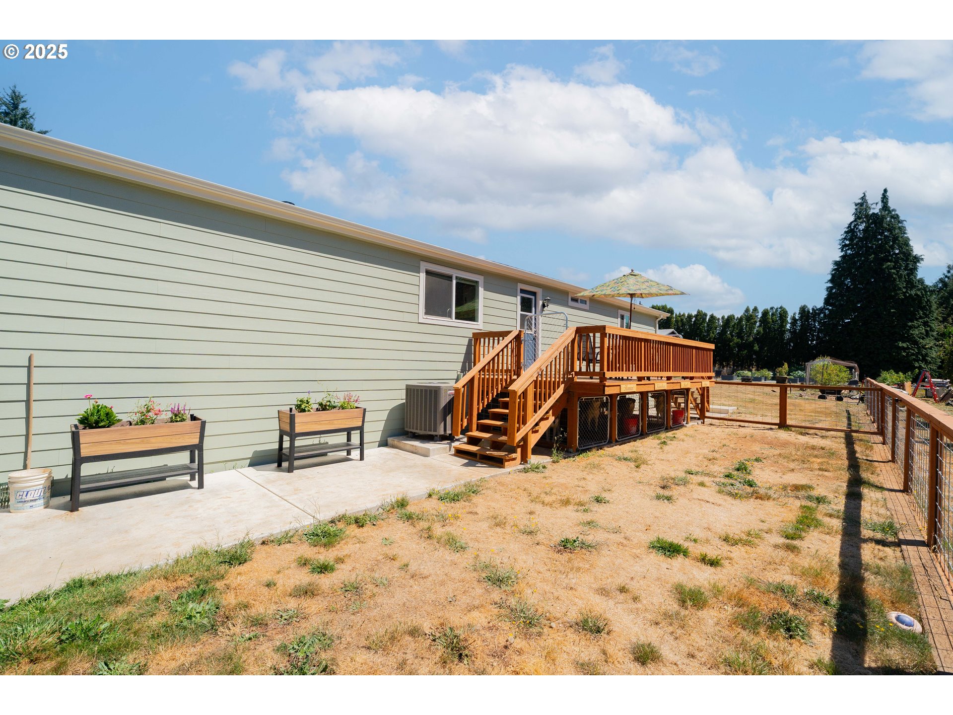 1317 Northeast 267th Avenue Camas, WA 98607 - Photo 40 of 43 a view of a roof deck with a bench