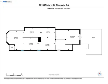 $998,000 | 1813 Minturn Street, Alameda, CA 94501