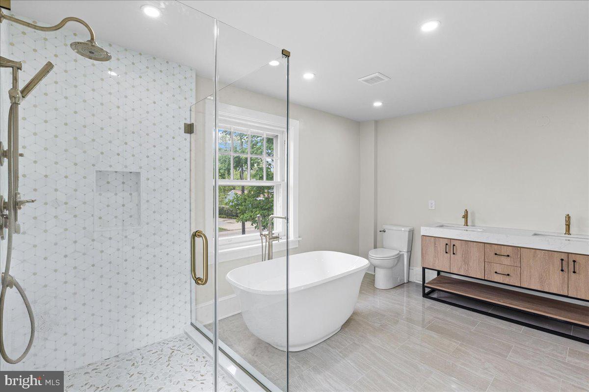 215 Browning Road Merchantville, NJ 08109 - Photo 12 of 55 Elegant bathroom with modern fixtures.