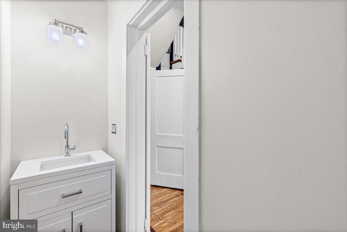 215 Browning Road Merchantville, NJ 08109 - Photo 26 of 55 Sleek modern half-bath retreat.