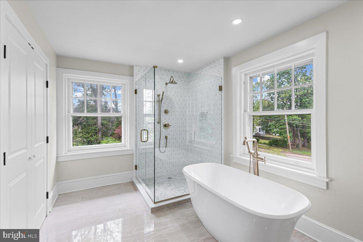 215 Browning Road Merchantville, NJ 08109 - Photo 38 of 55 Elegant bathroom with natural light.