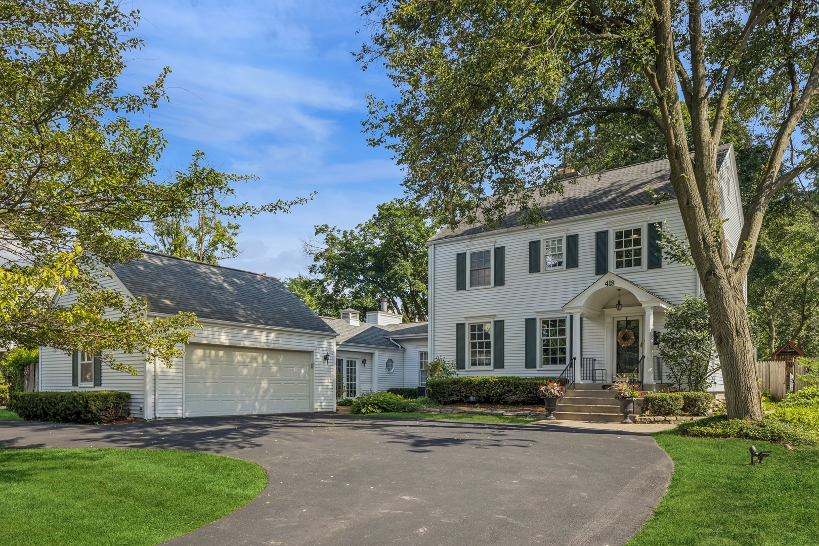 front view of house with a yard
