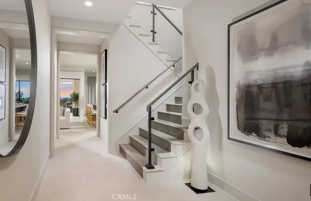 a view of entryway and hall