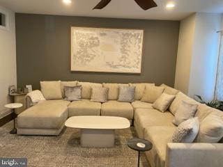 534 Green Lane Philadelphia, PA 19128 - Photo 20 of 43 a living room with furniture and a large window