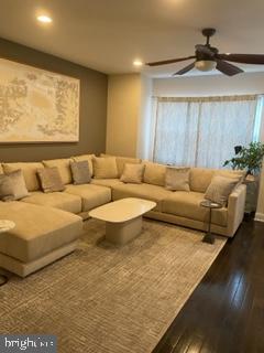 534 Green Lane Philadelphia, PA 19128 - Photo 21 of 43 a living room with furniture and a large window