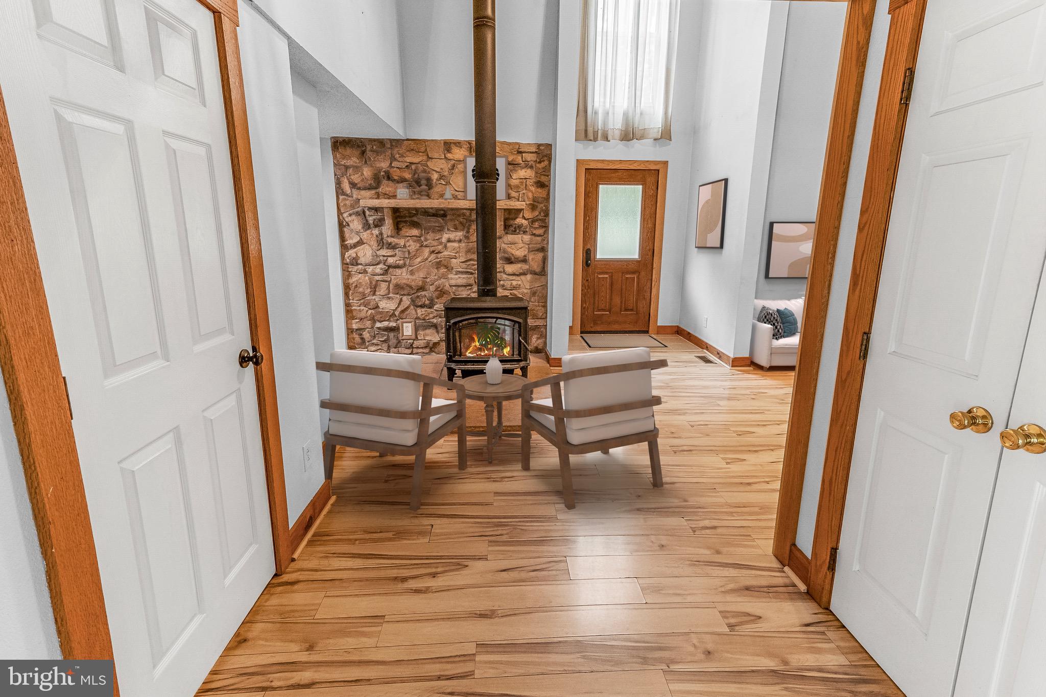 2160 Black Bear Road Needmore, PA 17238 - Photo 19 of 78 wood stove in heart of the home virtually staged