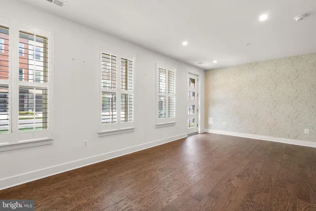 a view of city from a balcony