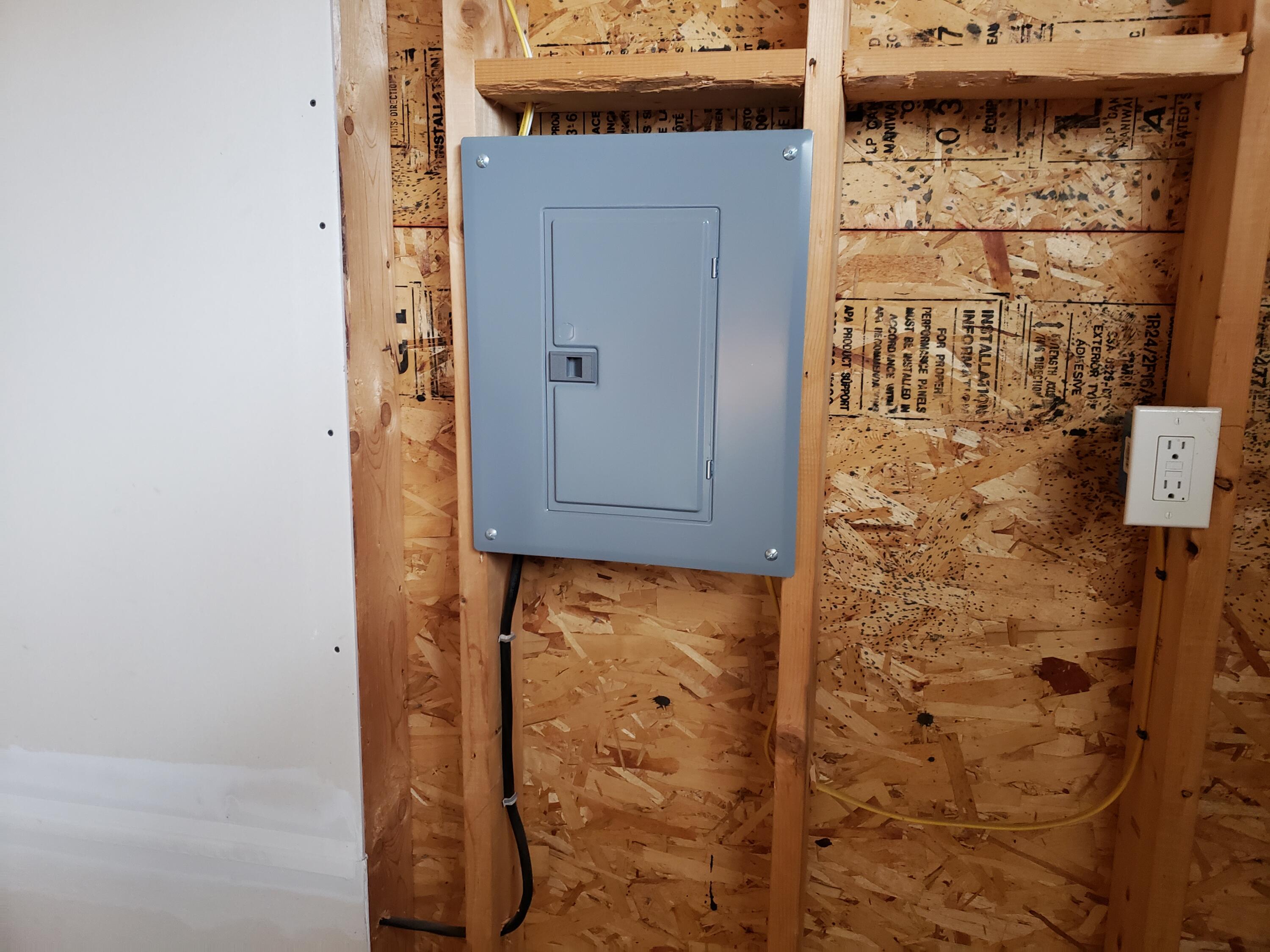 123 Sunset Road Springvale, ME 04083 - Photo 27 of 29 sub panel in garage