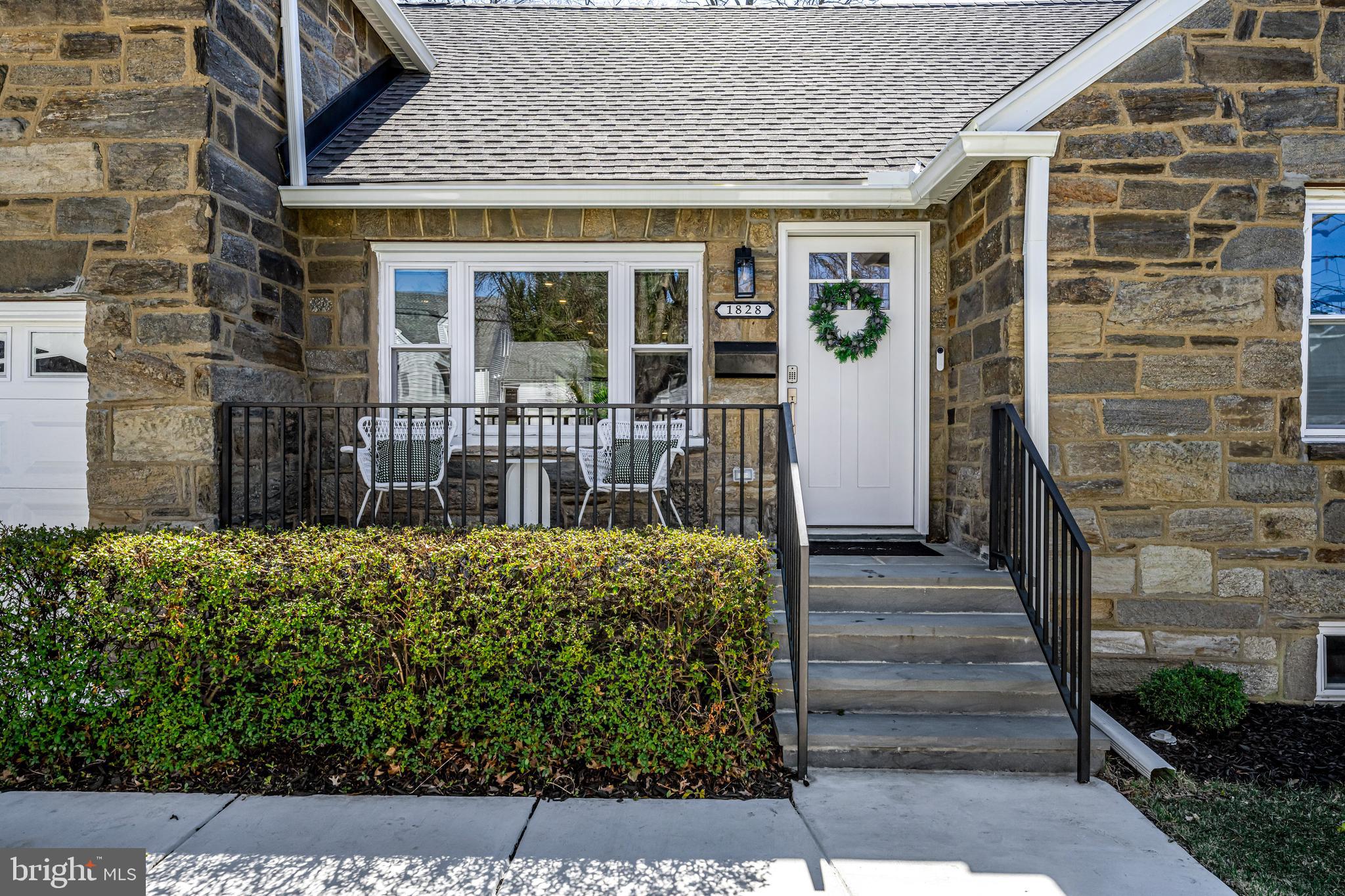 1828 Prospect Ridge Boulevard Haddon Heights, NJ 08035 - Photo 3 of 57 a view of a house with a small yard and wooden floor and fence