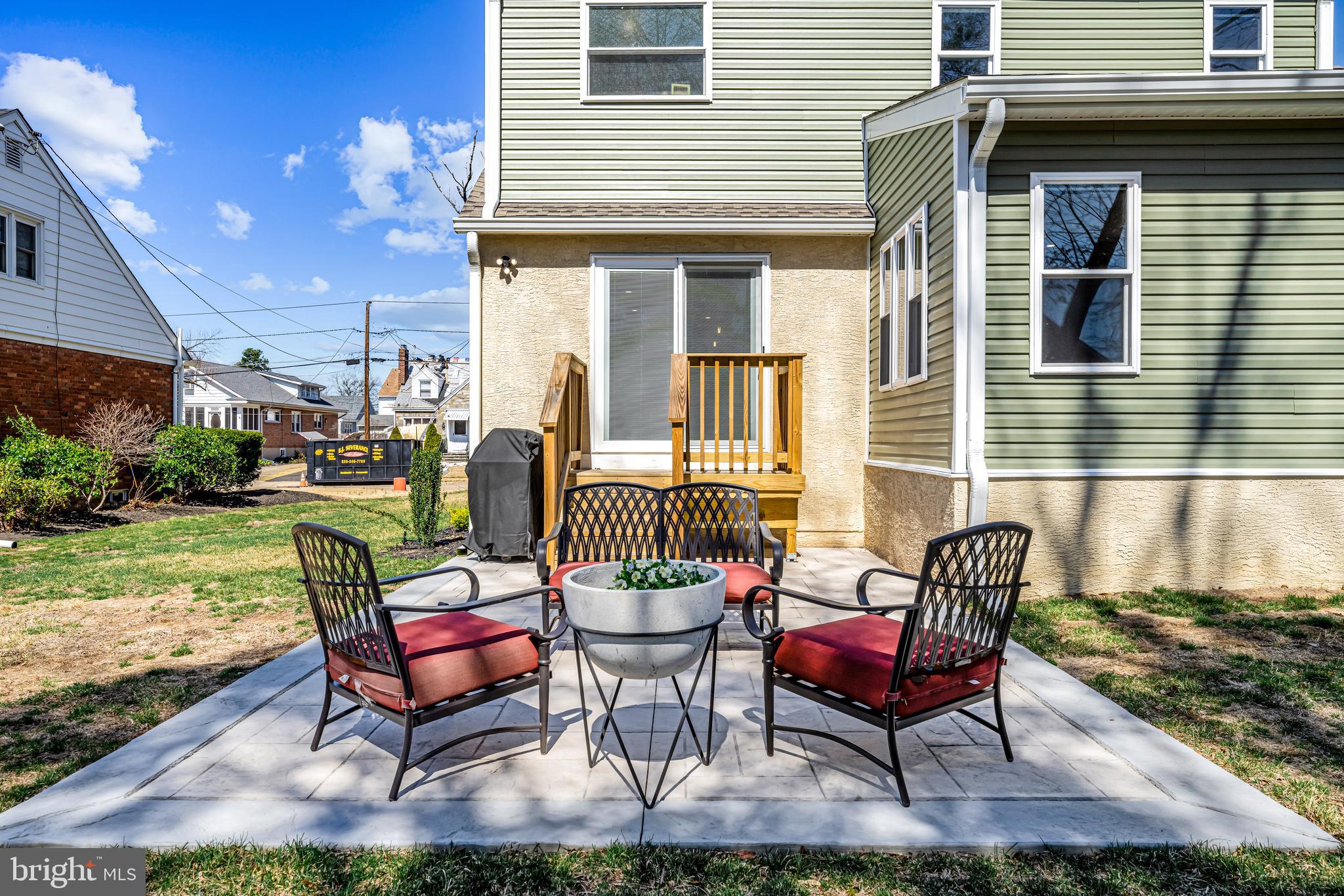 1828 Prospect Ridge Boulevard Haddon Heights, NJ 08035 - Photo 54 of 57 a backyard of a house with outdoor seating