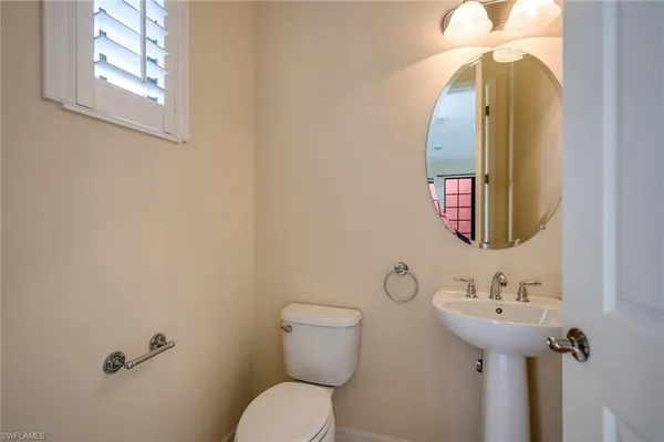 a view of small yard