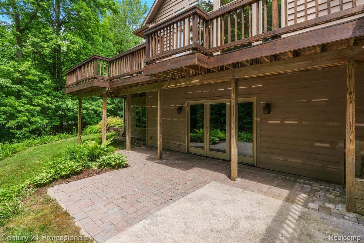 9867 Rainbow Ridge Drive Schoolcraft, MI 49087 - Photo 63 of 82 Expansive lower-level patio with paver and concrete flooring