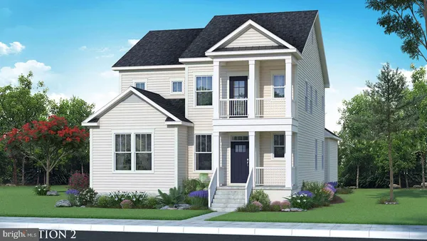 front view of a house and a yard