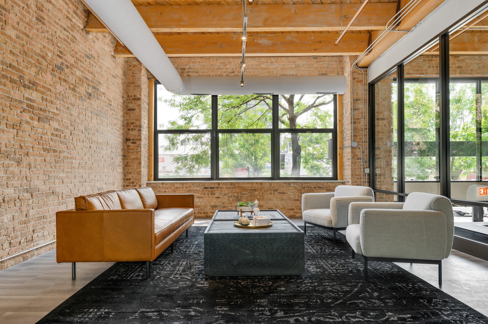 1040 West Adams Street, Unit 269 Chicago, IL 60607 - Photo 23 of 23 a living room with furniture and a large window