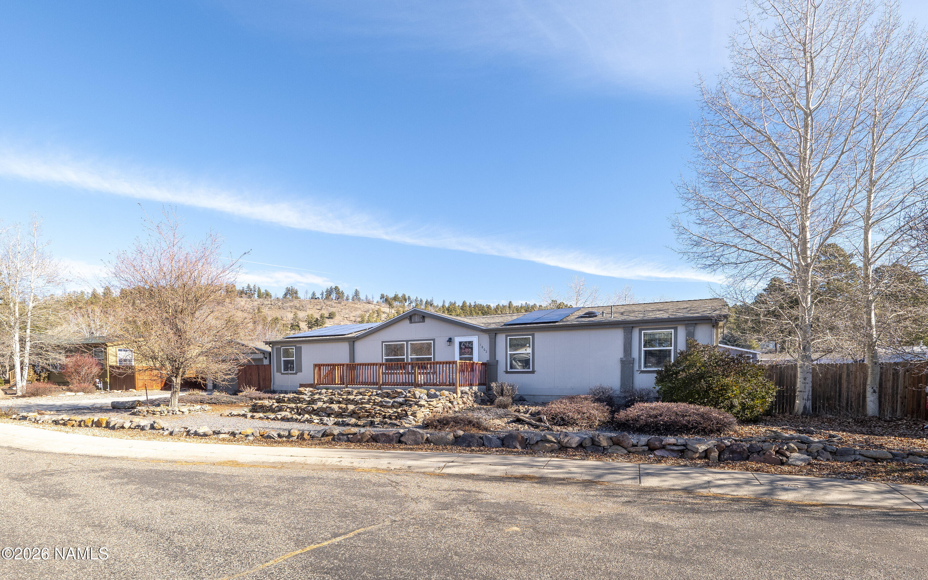 1862 West Mattingly Loop Flagstaff, AZ 86001 - Photo 2 of 21 front with mars hill mount
