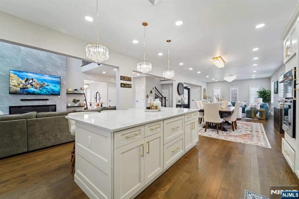 24 Holmes Lane Wayne, NJ 07470 - Photo 13 of 47 a large white kitchen with lots of counter space