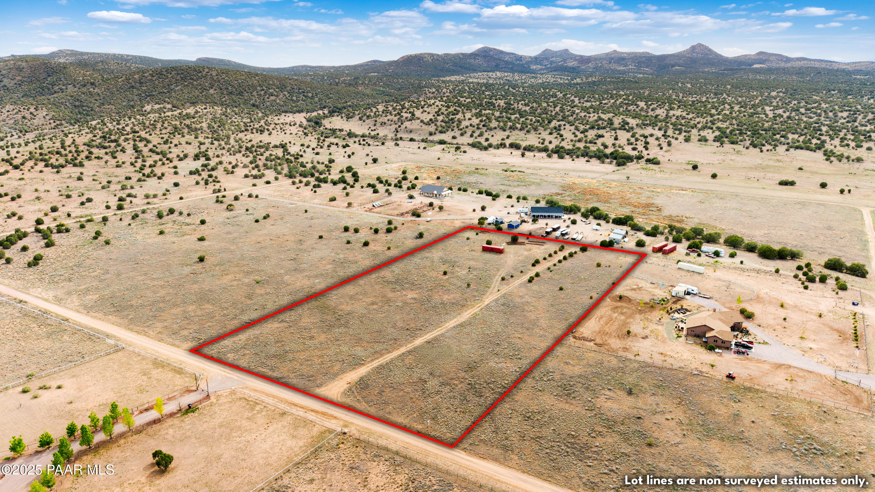 21240 North Ridgeview Road Paulden, AZ 86334 - Photo 2 of 10 02-Aerial View NW