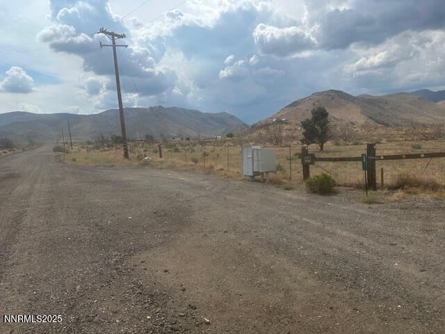 38 Burcham Flat Road Coleville, CA 96107 - Photo 34 of 39 a view of a dry yard with wooden fence