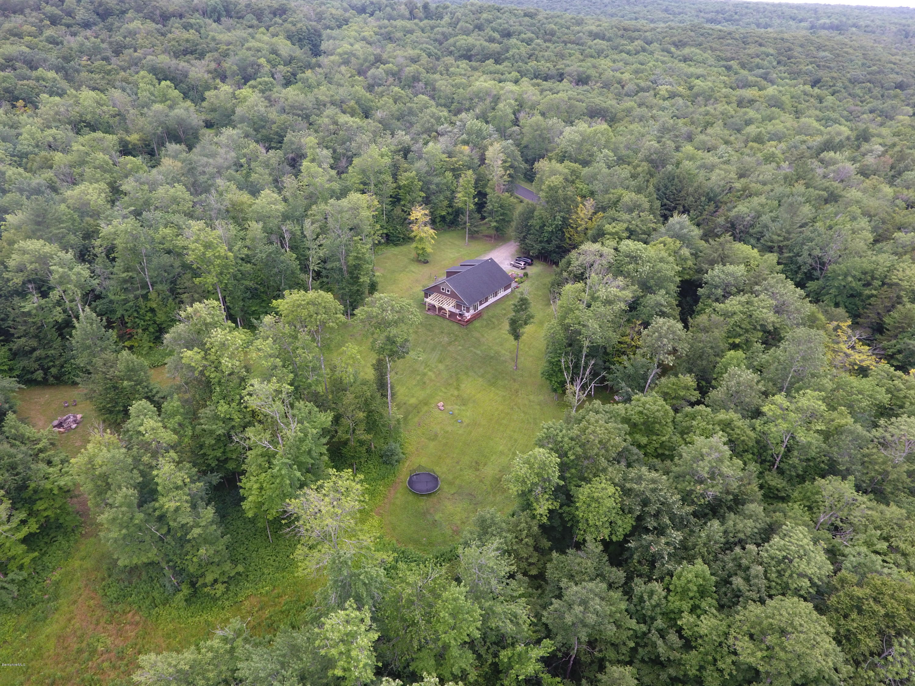 301 Frost Road Washington, MA 01223 - Photo 28 of 31 an aerial view of residential houses with outdoor space and trees