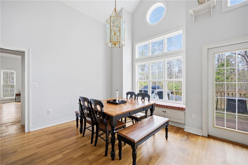 7387 Milam Road Winston, GA 30187 - Photo 20 of 41 a dining room with furniture and wooden floor