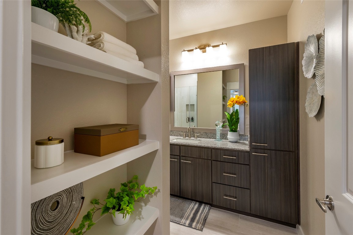 1724 Partnership Way, Unit 1439 Katy, TX 77449 - Photo 29 of 31 Built-ins available on select floor plans -this is the furnished model, not actual unit, photo is for reference only