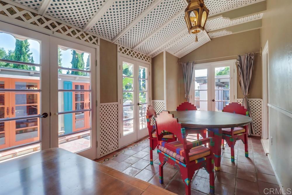 3014 Xenophon Street San Diego, CA 92106 - Photo 16 of 73 a view of a dining room with furniture window and wooden floor