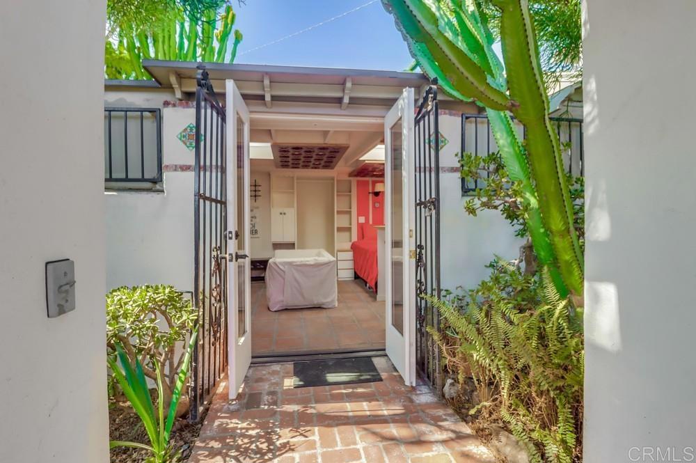 3014 Xenophon Street San Diego, CA 92106 - Photo 70 of 73 a view of a porch with chairs and potted plants