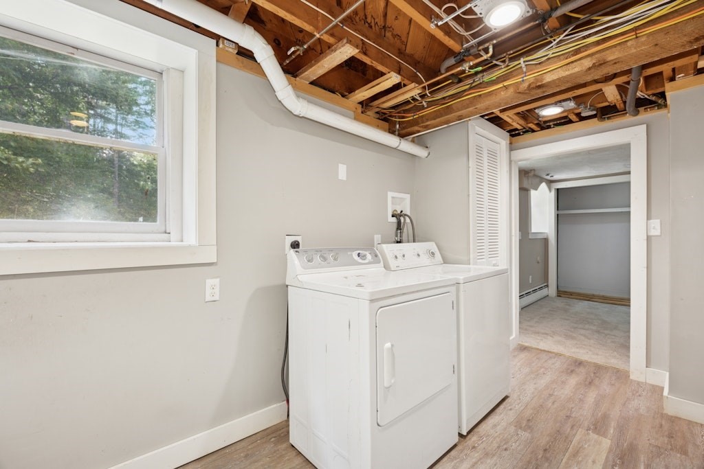 54 Mohawk Drive Acton, MA 01720 - Photo 36 of 42 a utility room with dryer and washer