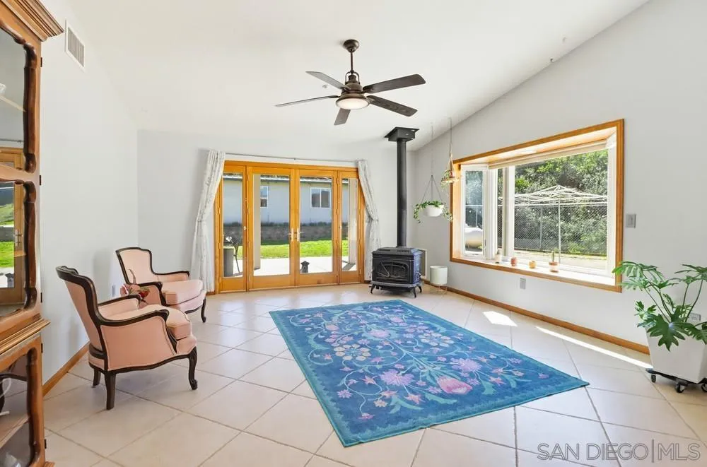 359 Galloway Valley Road Alpine, CA 91901 - Photo 15 of 50 a living room with furniture and a large window