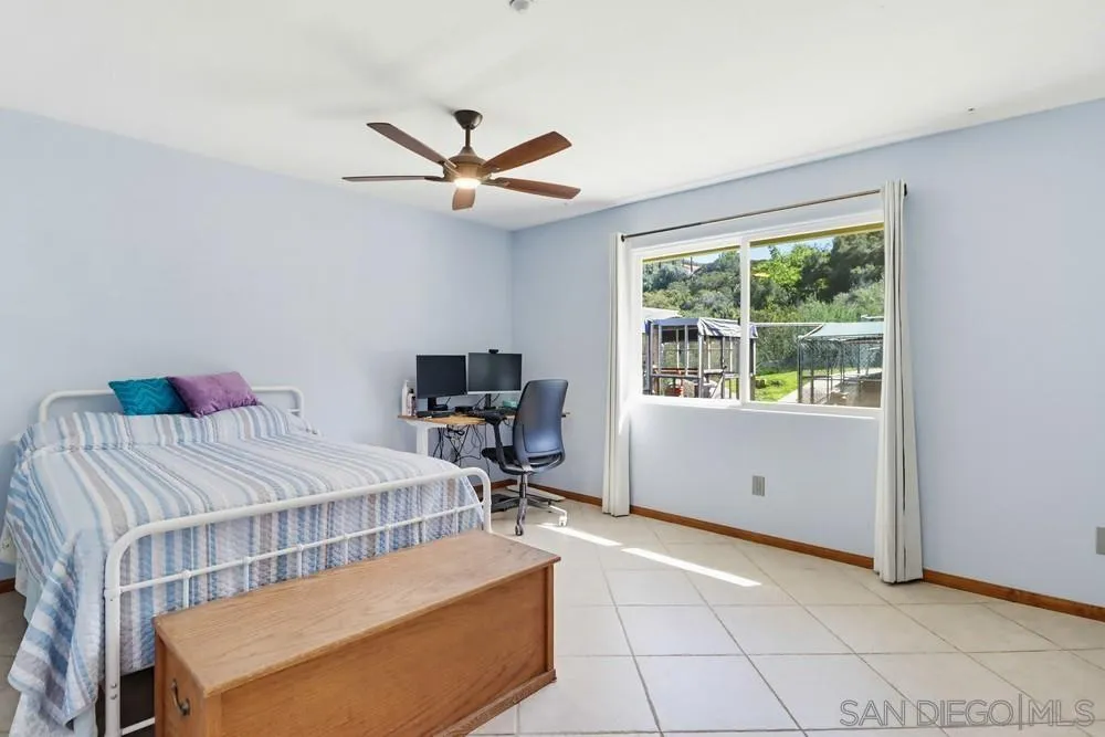 359 Galloway Valley Road Alpine, CA 91901 - Photo 24 of 50 a bedroom with a bed and a table