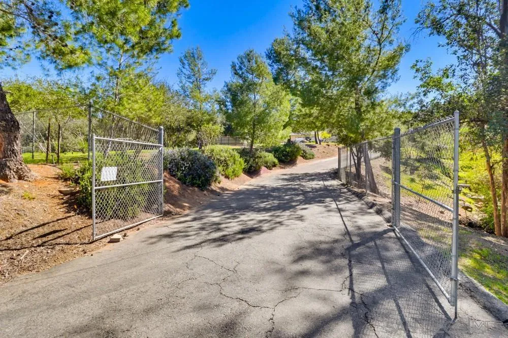 359 Galloway Valley Road Alpine, CA 91901 - Photo 3 of 50 a view of a yard with plants and trees
