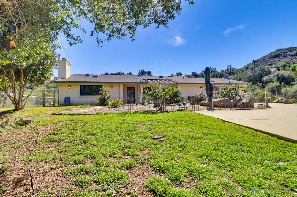 359 Galloway Valley Road Alpine, CA 91901 - Photo 6 of 50 a view of house with yard and outdoor seating