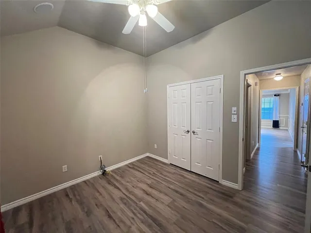 wooden floor in an empty room