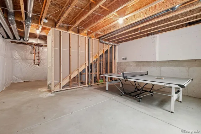 a view of a room with chairs