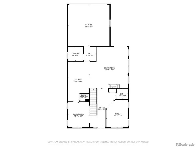 a picture of a floor plan