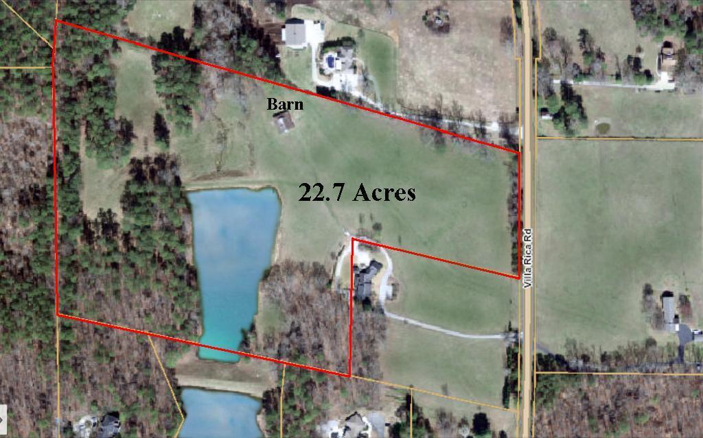 1850 Villa Rica Road Powder Springs, GA 30127 - Photo 1 of 1 an aerial view of a tennis court
