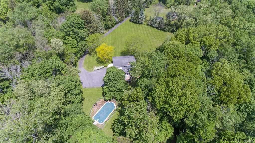 20 Van Orden Road Milton, NY 12547 - Photo 3 of 32 a aerial view of a house with a yard and trees