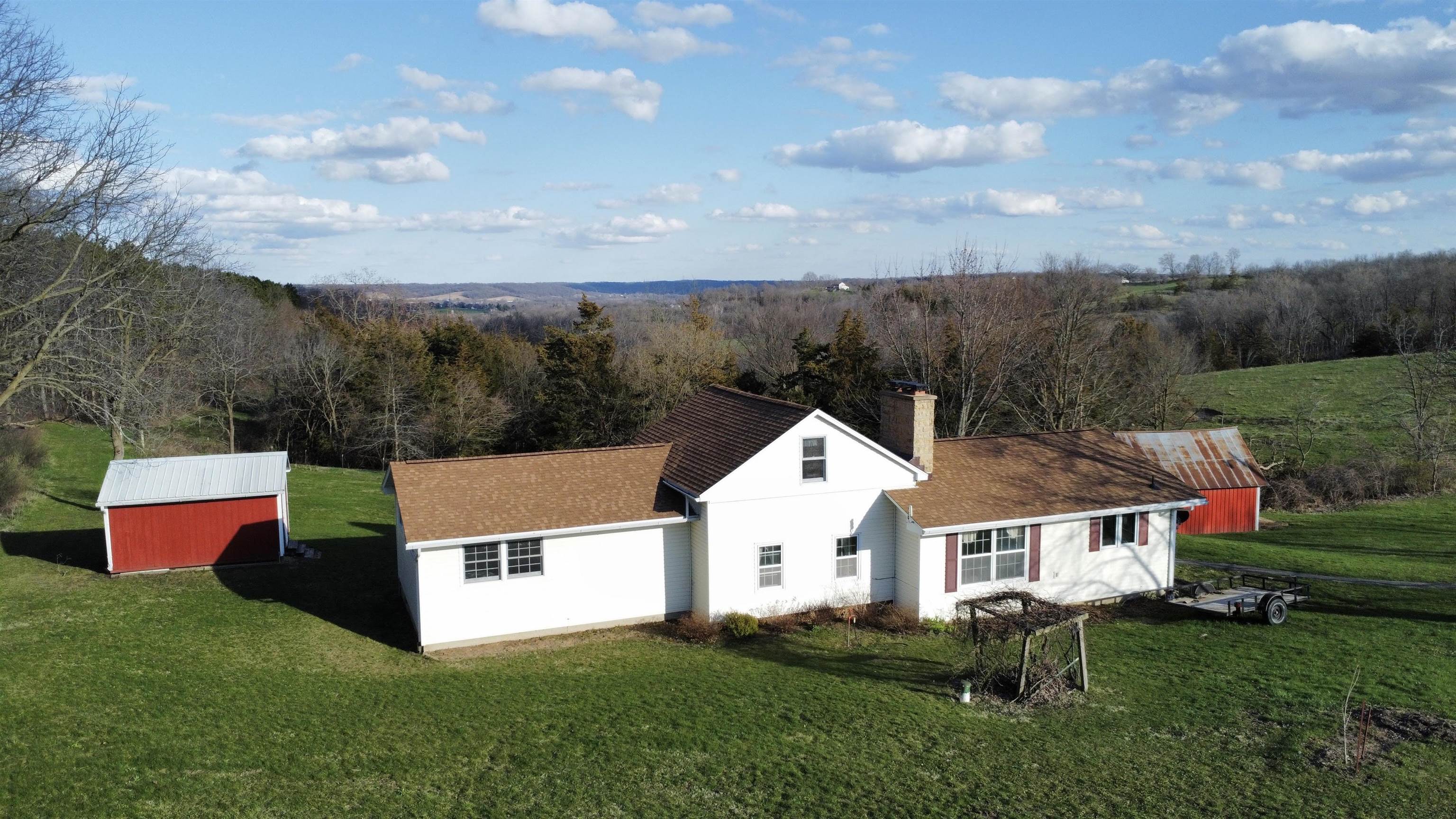 6569 South Speer Road Hanover, IL 61041 - Photo 23 of 59 a view of a house with a yard