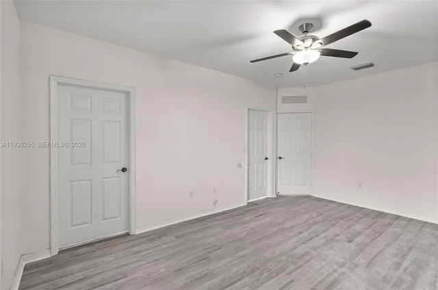 wooden floor in an empty room