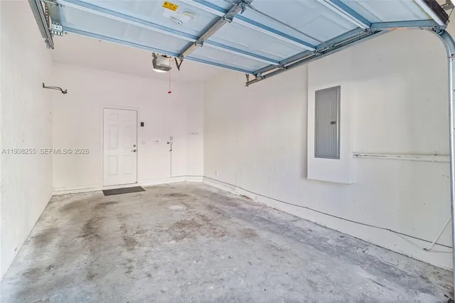 a view of empty room